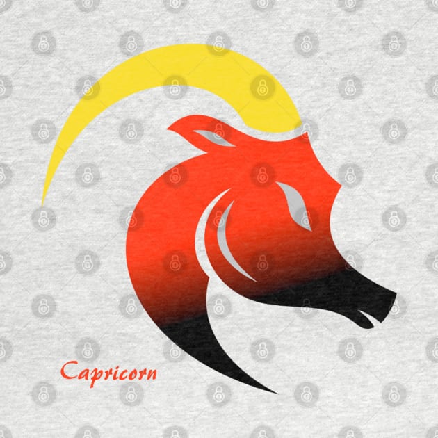 Capricorn: The Goat by doniainart